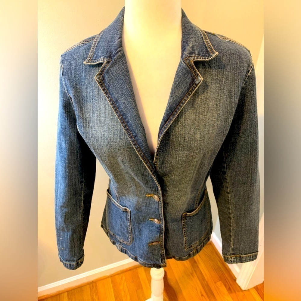 Pazo Vintage classic denim jacket, size 10